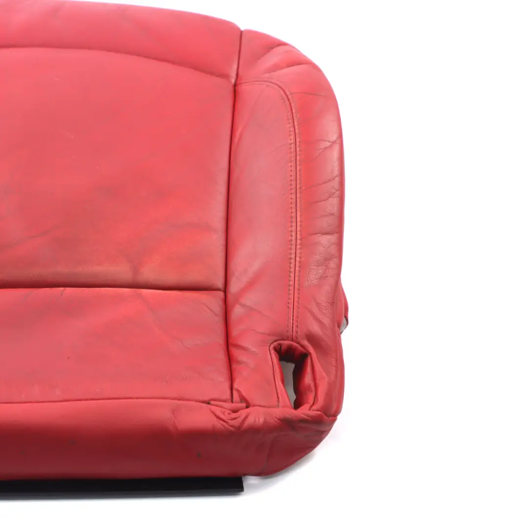 Funda de Asiento Delantero Derecho Panel Cubre Asiento Cuero Rojo para BMW Z4 E85 con número de pieza 7126346 BMW Z4 E85 Funda de Asiento Delantero Derecho Panel Cubre Asiento Cuero Rojo - SKU 7126346 - Número de pieza 7126346