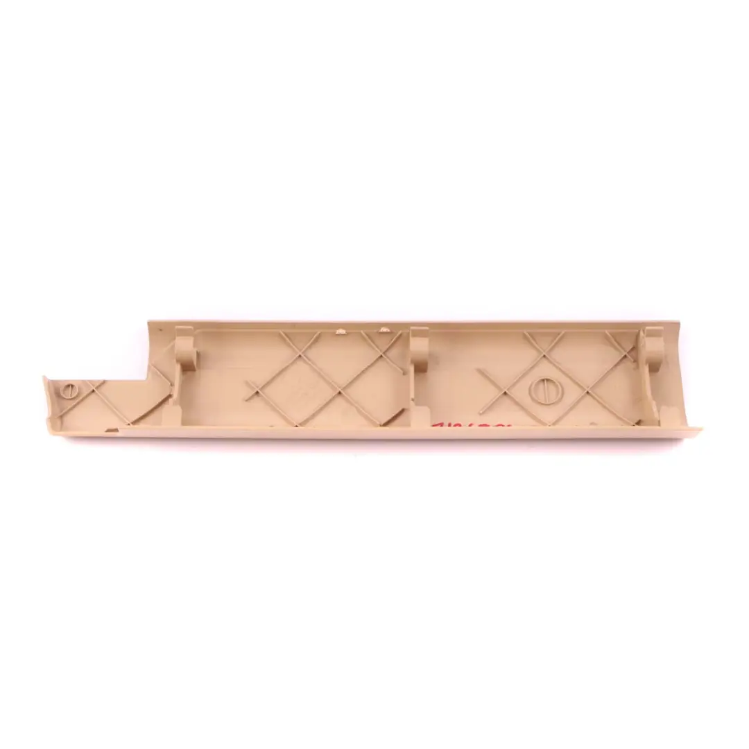 BMW E65 E66 E67 Finisher Upper Rail Front Right Beige 7126634 - SKU 7126906 - Numéro de pièce 7126906