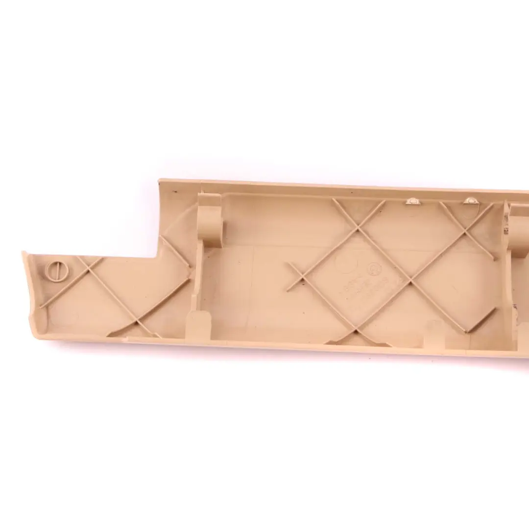Finisher Upper Rail Front Right O/S Beige 7126634 to BMW 7 Series E65 E66 E67 with Part number 7126906 BMW 7 Series E65 E66 E67 Finisher Upper Rail Front Right O/S Beige 7126634 - SKU 7126906 - Part number 7126906
