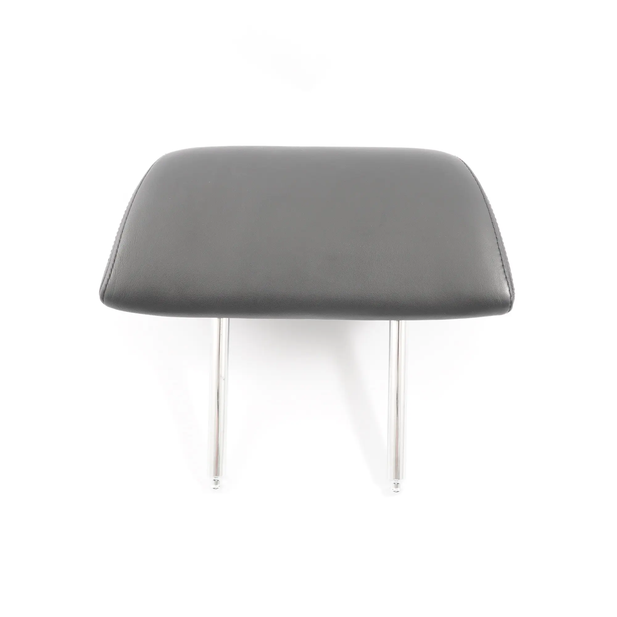 BMW E65 Reposacabezas Asiento Trasero Izquierdo Derecho Funda Cuero Negro