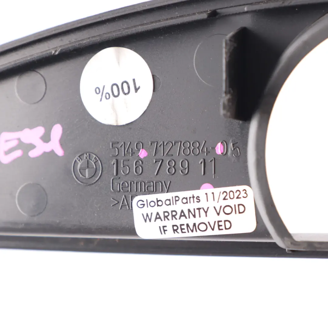 BMW E91 Rear Boot Trunk Wiper Motor Covering Covering Black - SKU 7127884 - Numéro de pièce 7203110