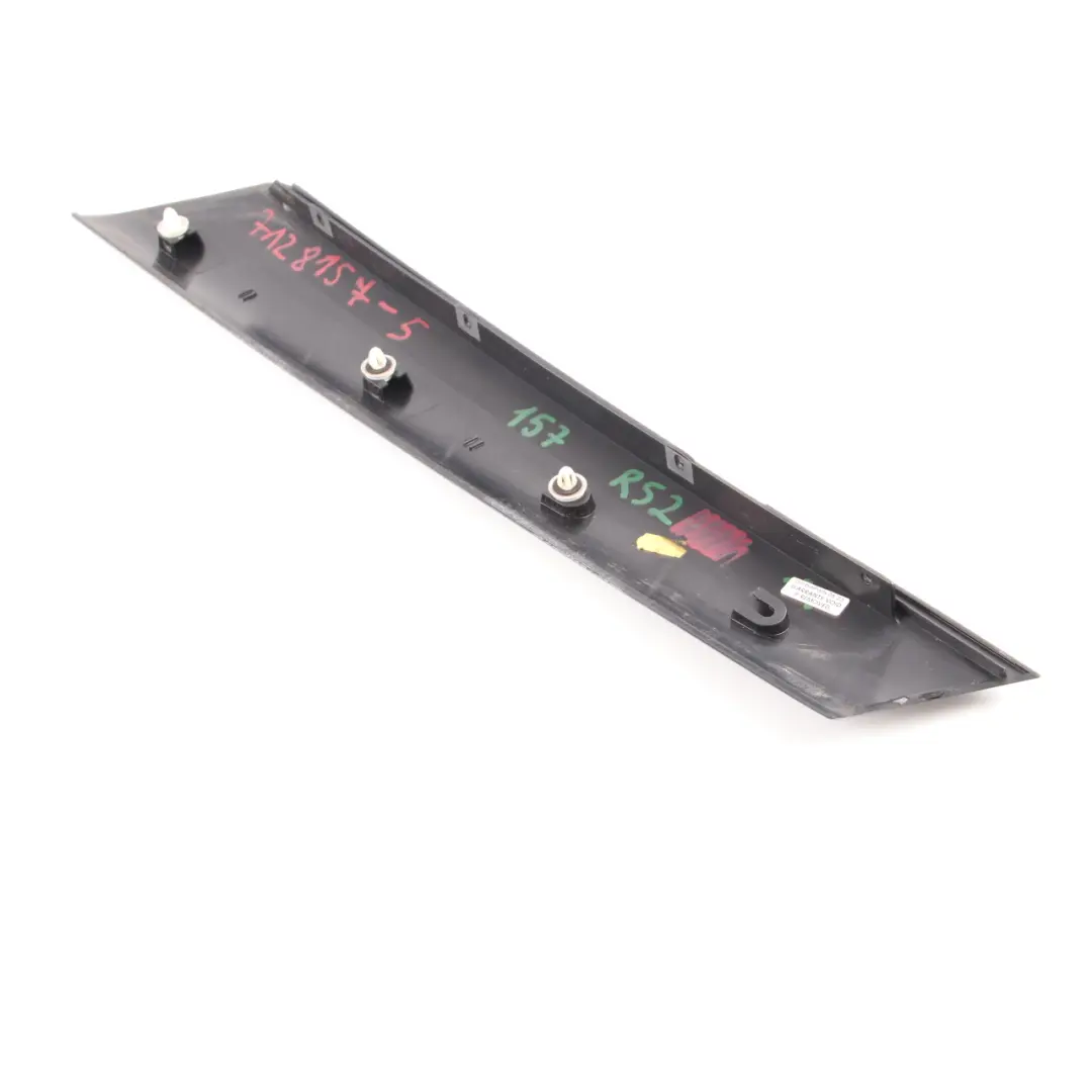 Exterior Column A Cover Pillar Left N/S Front Black to Mini R50 R52 R53 with Part number 7128157 Mini R50 R52 R53 Exterior Column A Cover Pillar Left N/S Front Black - SKU 7128157-5 - Part number 7128157