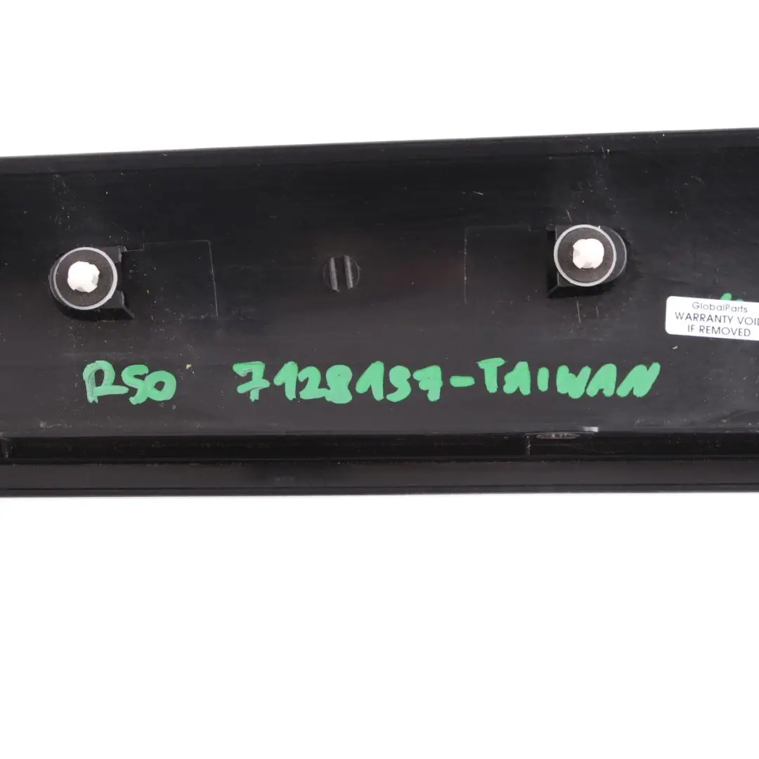 Exterior Column A Cover Pillar Left N/S Front Black to Mini Cooper R50 R52 R53 4 with Part number 7128157 Mini Cooper R50 R52 R53 4 Exterior Column A Cover Pillar Left N/S Front Black - SKU 7128157-TAIWAN - Part number 7128157
