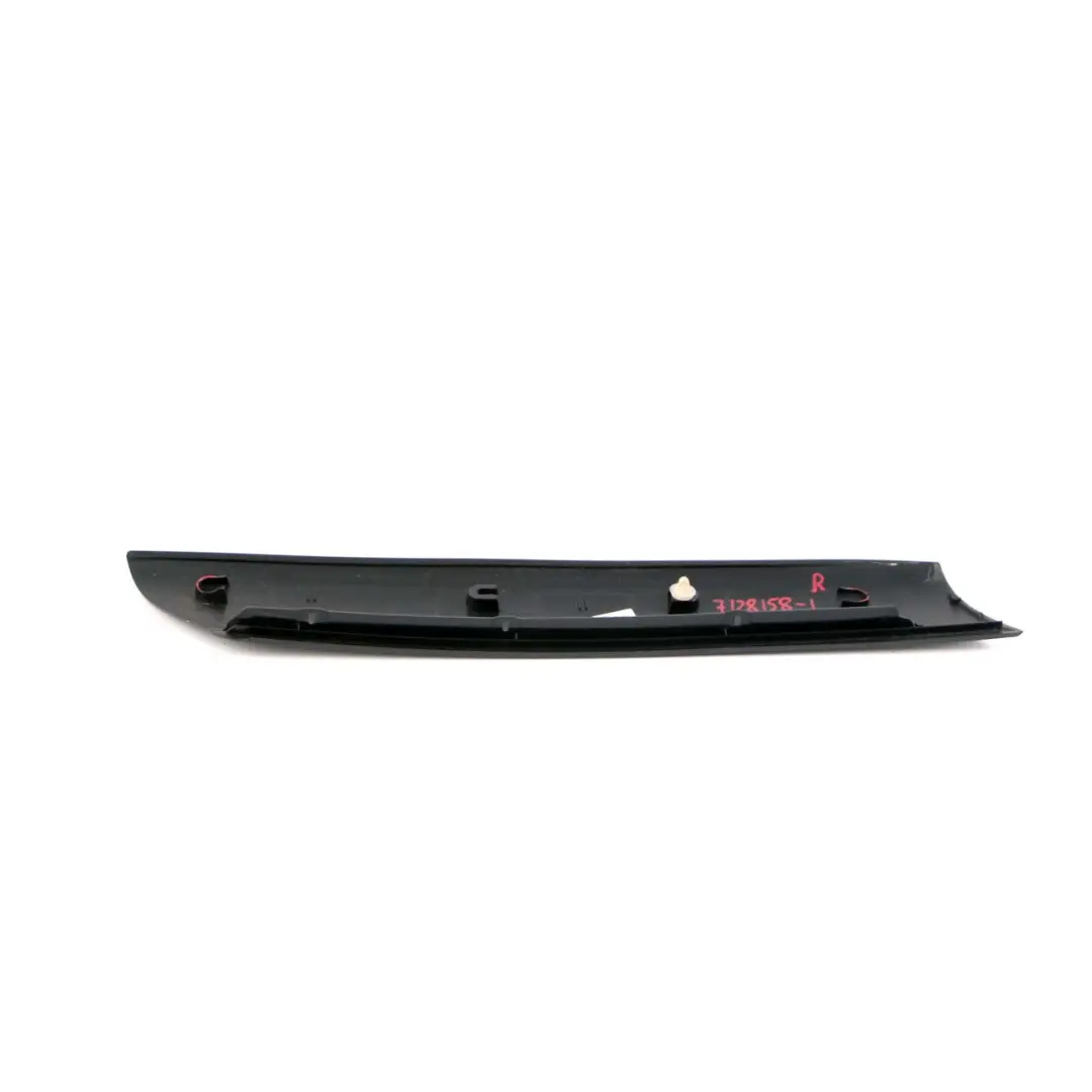 Mini Cooper R50 Cover Side Window Column A Right O/S Glanzschwarz Black Gloss - SKU 7128158-1 - Part number 7128158