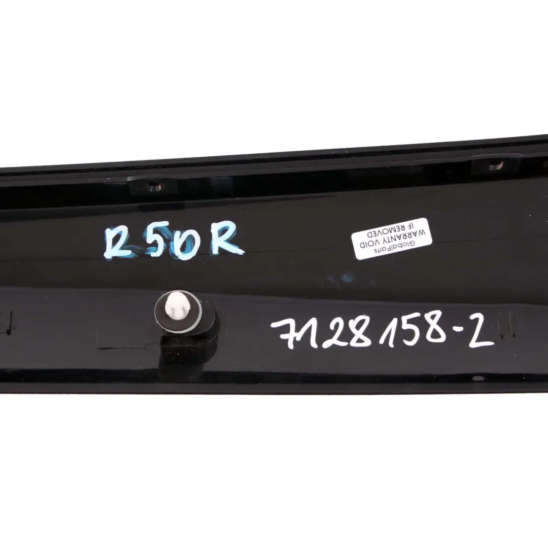 Mini R50 R53 Abdeckung Blende A-Säule Fenster Verkleidung Rechts Glanzschwarz - SKU 7128158-2 - Teilenummer 7128158