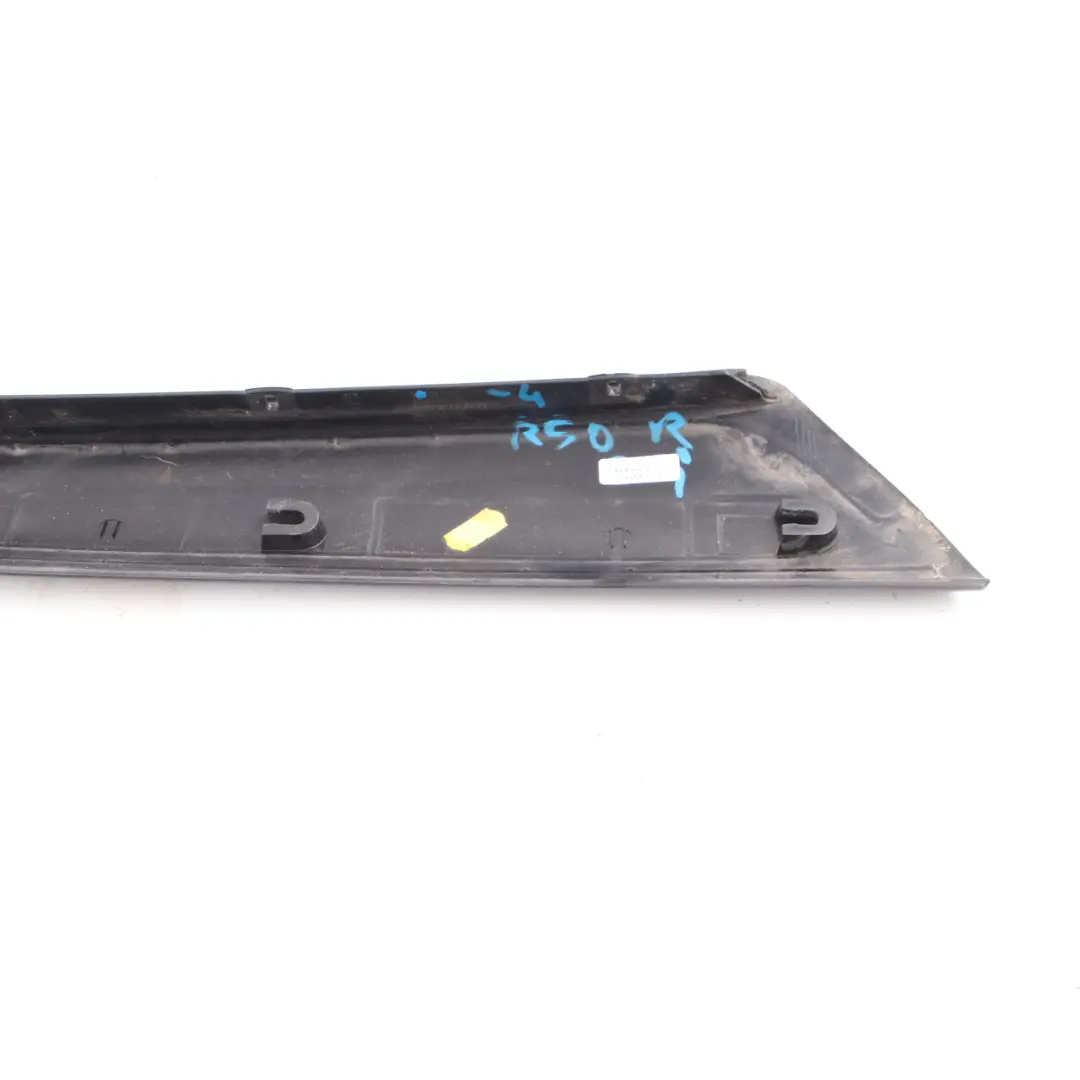 Mini R50 R53 Osłona Obudowa Słupka Szyby Bocznej Prawa Glanzschwarz Czarna - SKU 7128158-4 - Numer Części 7128158