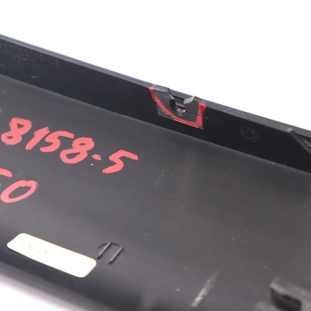 Column A Window Cover Side Right O/S Glanzschwarz Black Gloss to Mini R50 R52 R53 with Part number 7128158 Mini R50 R52 R53 Column A Window Cover Side Right O/S Glanzschwarz Black Gloss - SKU 7128158-5 - Part number 7128158