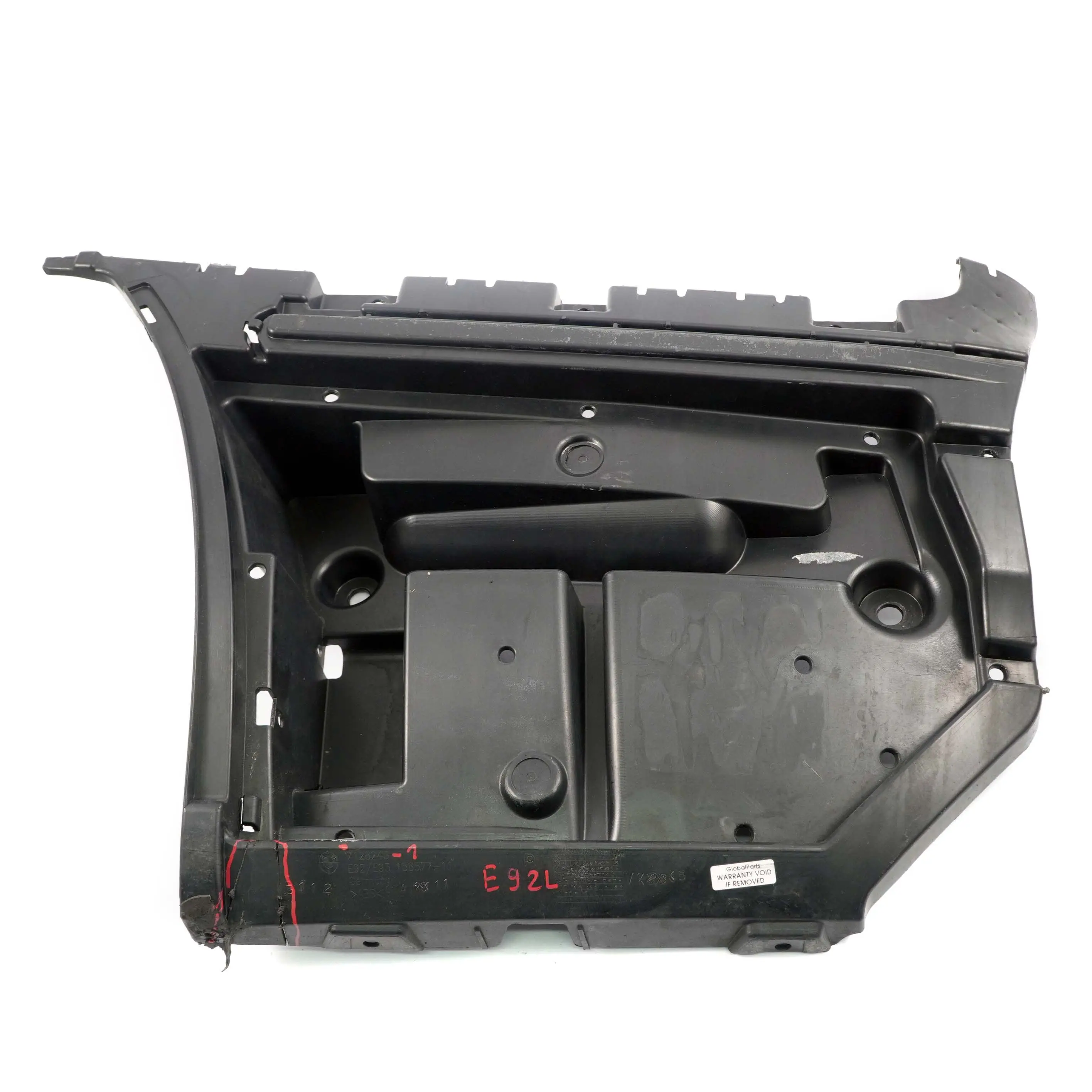 BMW E92 E93 Supporto Guida Paraurti Posteriore Sinistra 7128245