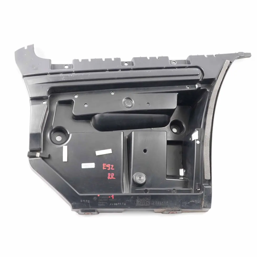 BMW Serie 3 1 E92 E93 Supporto Supporto Guida Paraurti Posteriore Destro - SKU 7128246-1 - Numero di parte 7128246