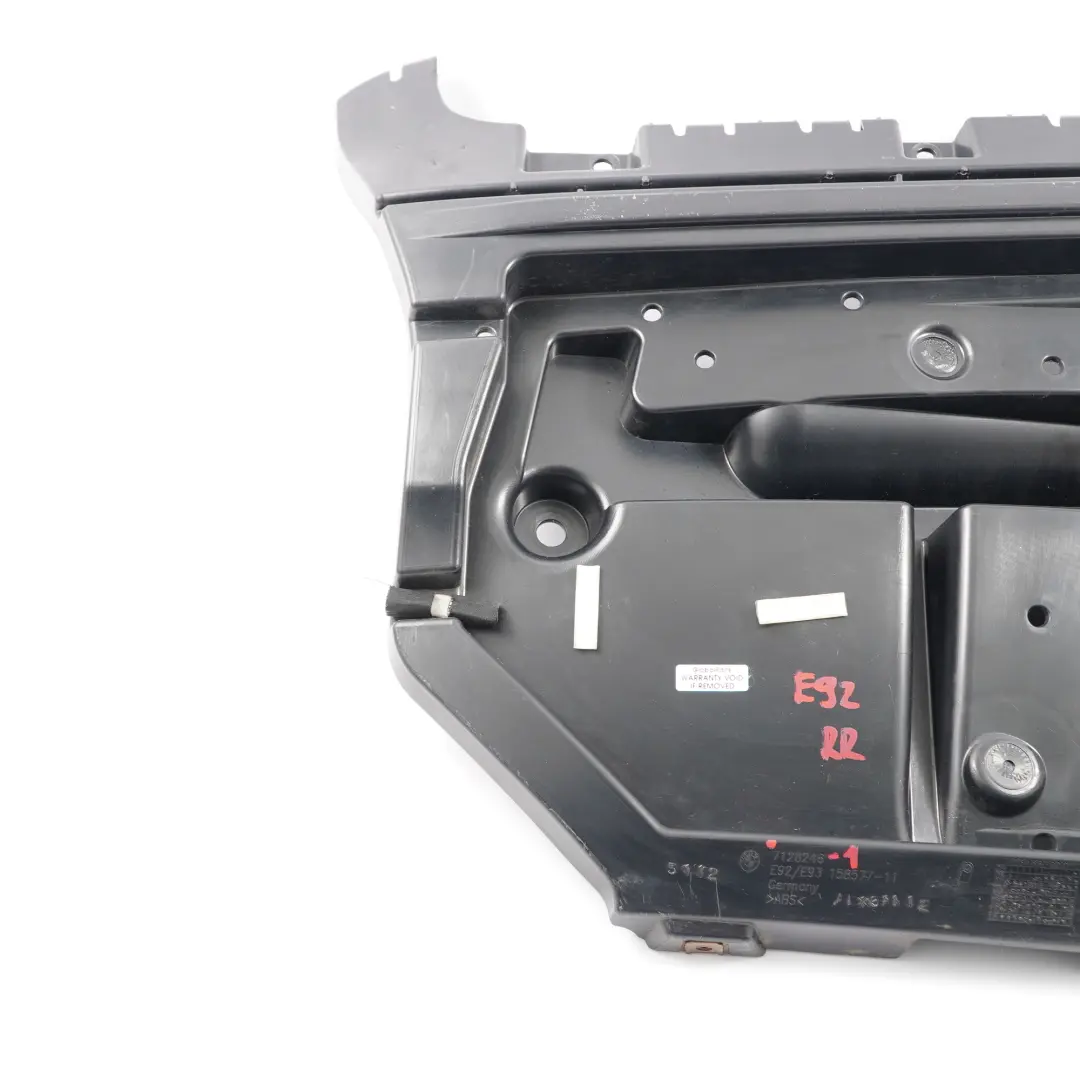 BMW E92 E93 Soporte Parachoques Trasero Soporte Guía Derecho - SKU 7128246-1 - Número de pieza 7128246