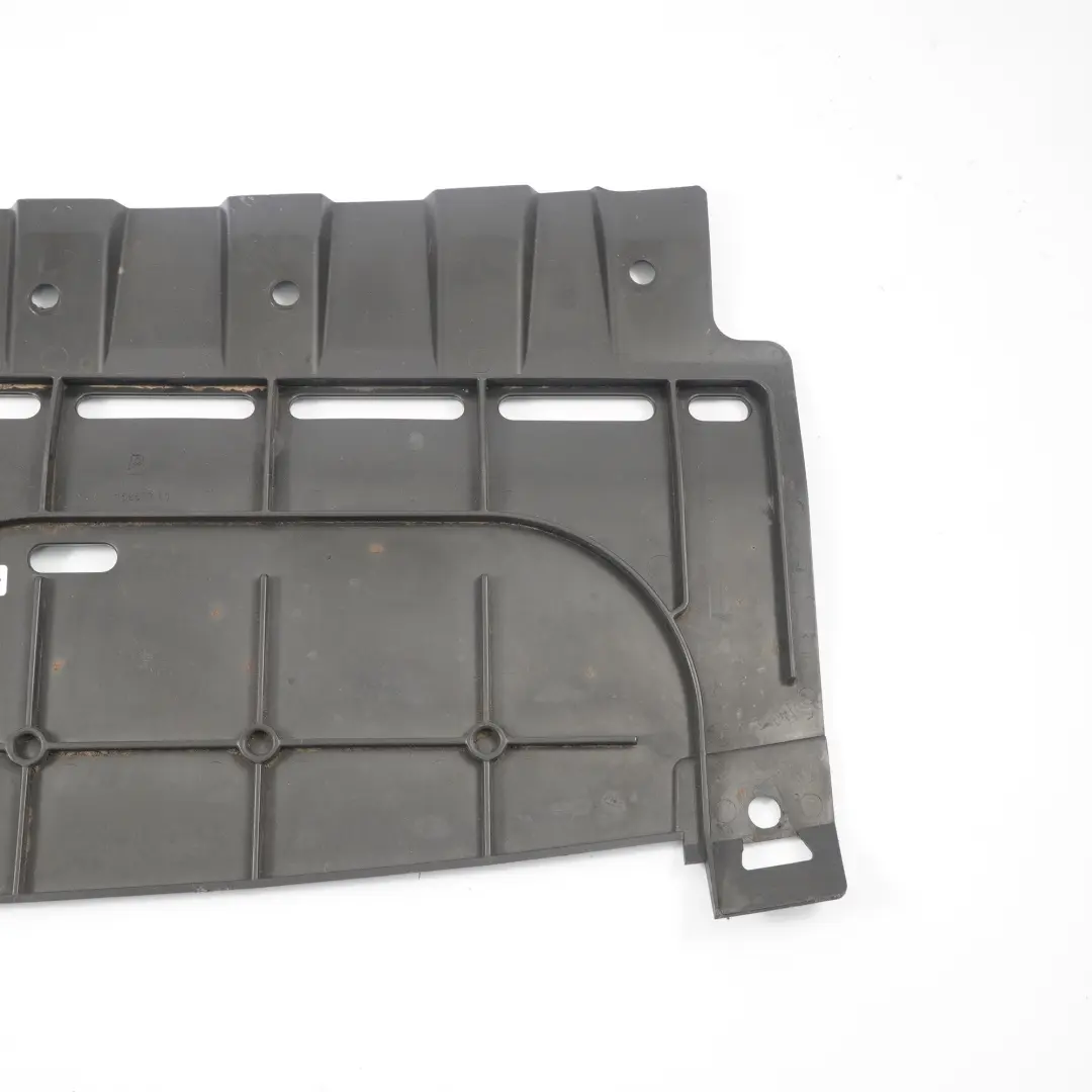 Bumper Bottom Lower Center Guide Trim Panel to BMW E92 E93 Rear with Part number 7128248 BMW E92 E93 Rear Bumper Bottom Lower Center Guide Trim Panel - SKU 7128248 - Part number 7128248