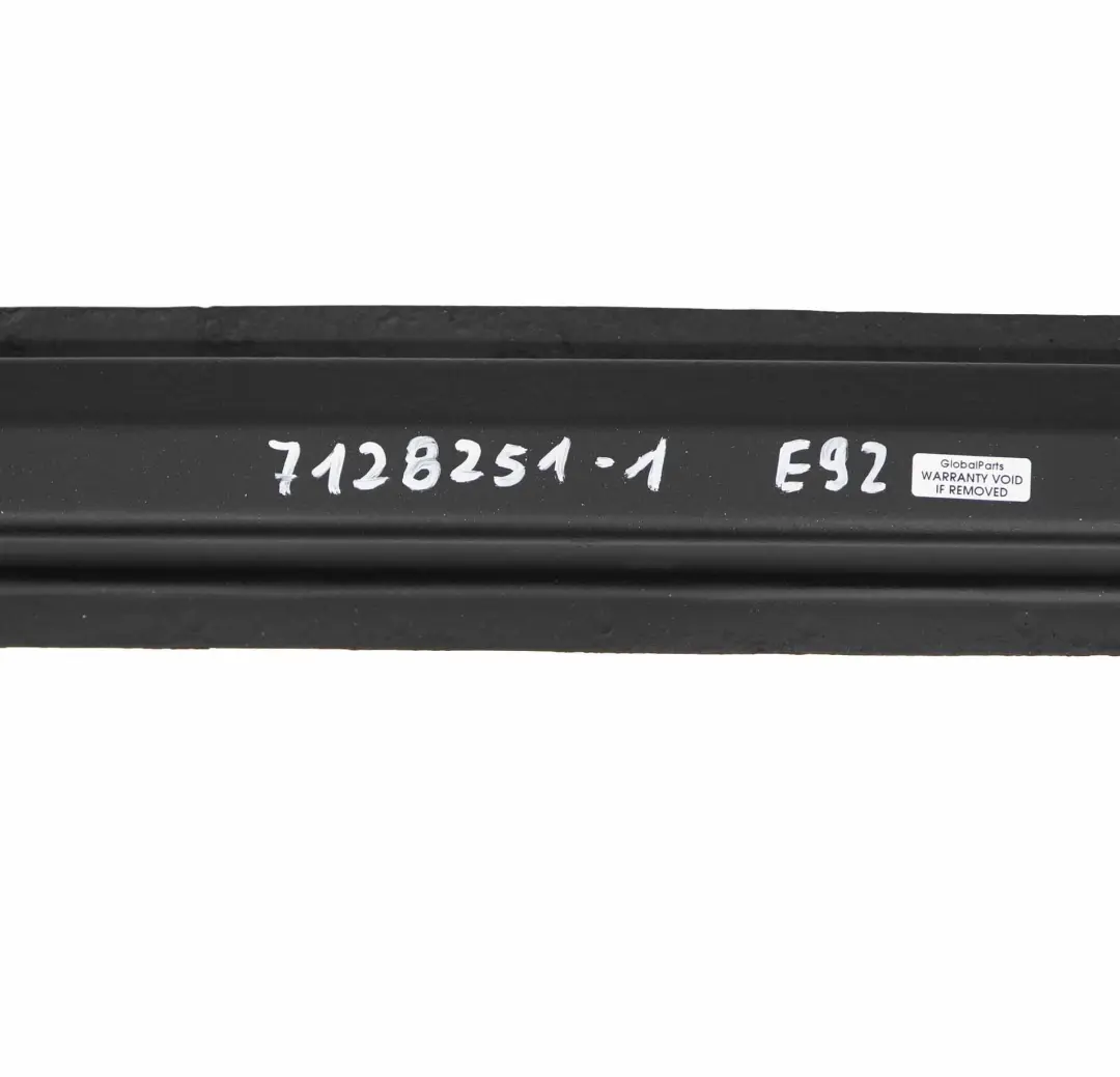 BMW E92 E93 Coupé Convertible Rear Bumper Carrier Reinforcement - SKU 7128251-1 - Part number 7128251