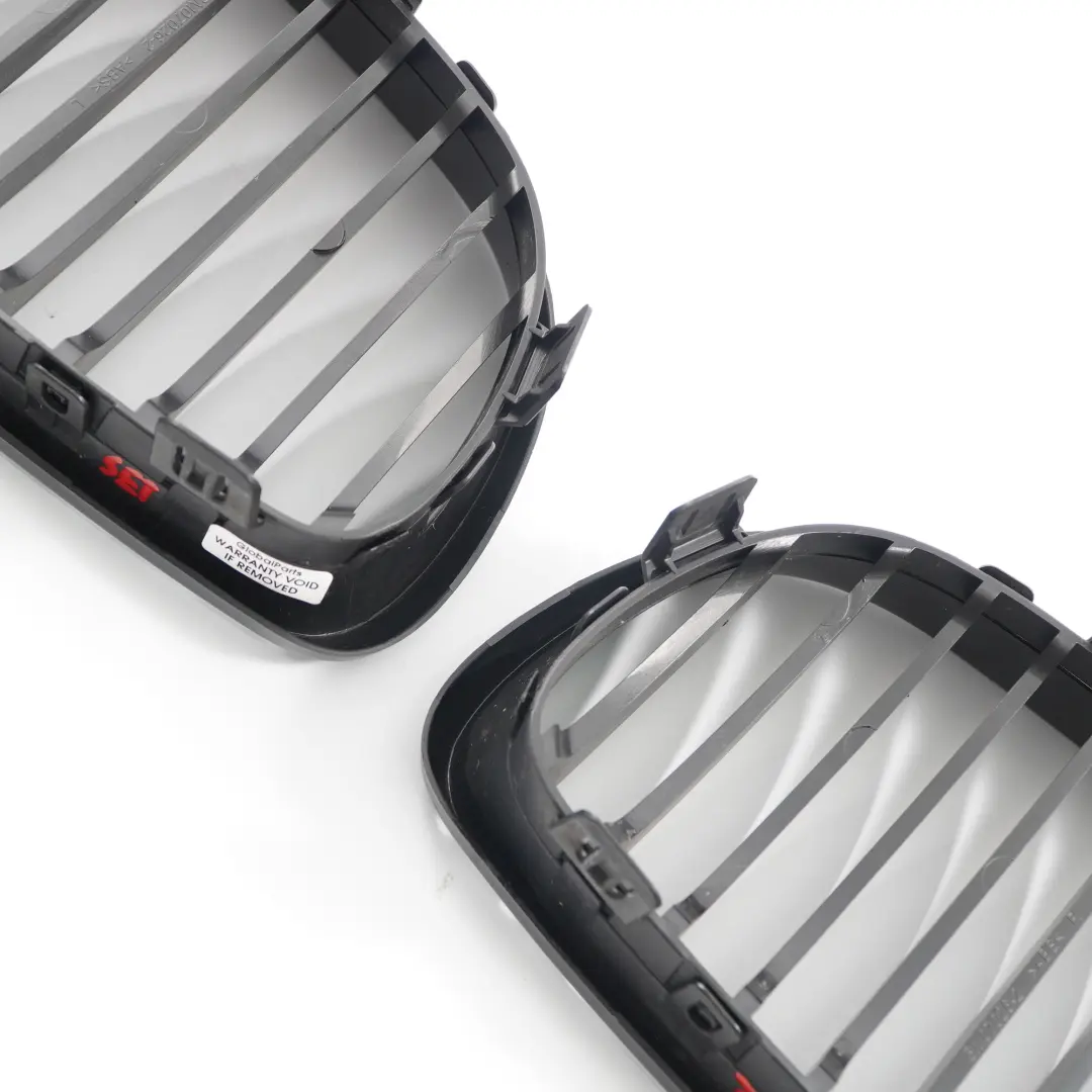 BMW 1 Series E81 E87 LCI Front Left Right Trim Kidney Grille N/O/S Set Taiwan - SKU 7128613-1 - Part number 7128613