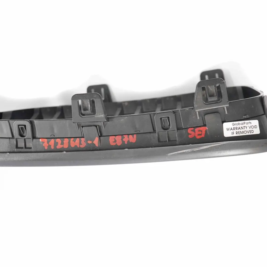 BMW E81 E87 LCI Delantero Izquierdo Derecho Ribete Rejilla N/ Set Taiwan - SKU 7128613-1 - Número de pieza 7128613