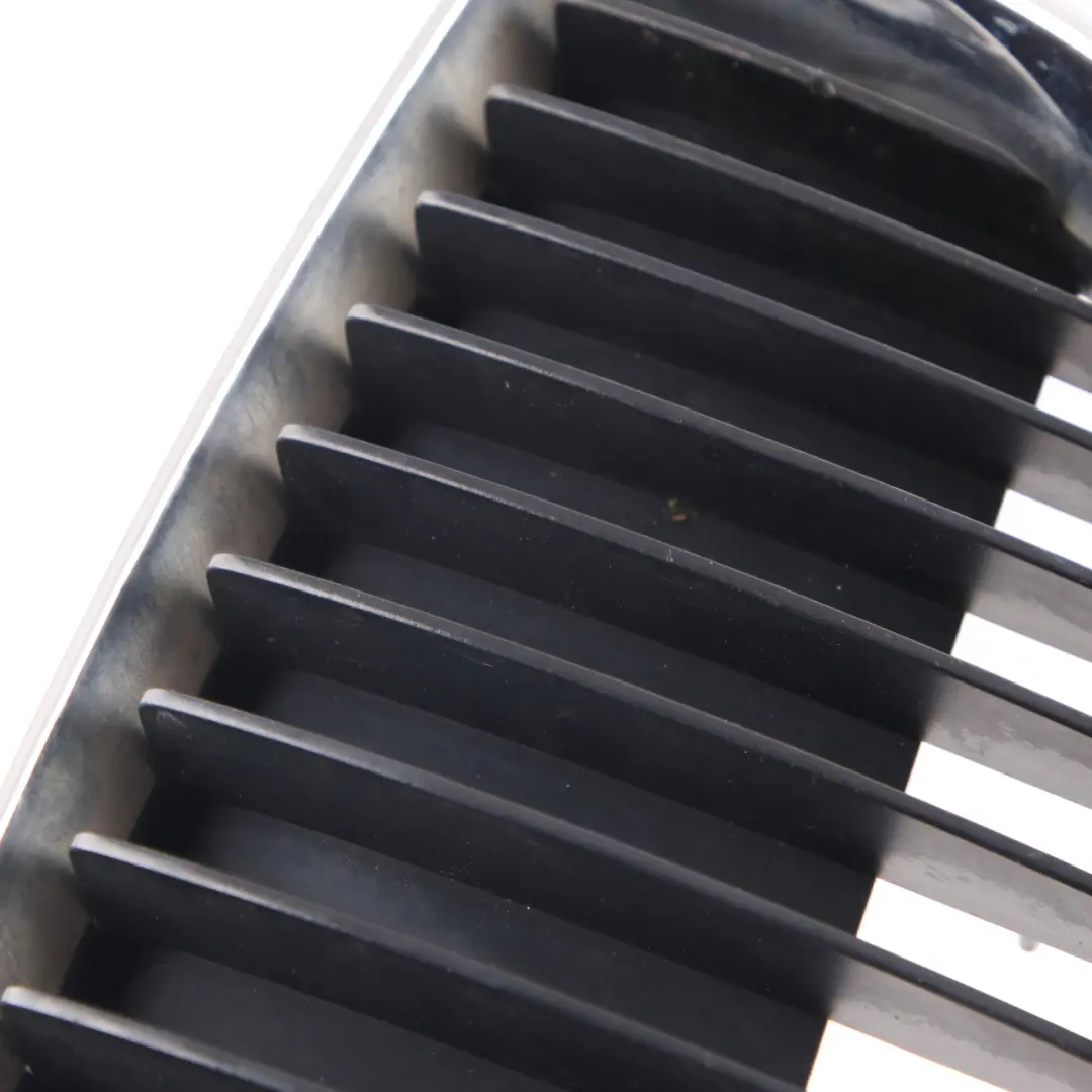 BMW E81 E87 Front Bumper Left Trim Panel Kidney Grille N/O/S Chrome - SKU 7128613-2 - Part number 7128613