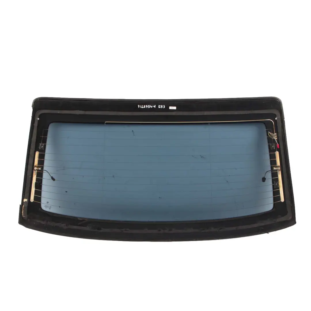 Folding Top Hardtop Heated Rear Window Glass Glazing AS2 to BMW E93 F33 Cabrio with Part number 7128754 BMW E93 F33 Cabrio Folding Top Hardtop Heated Rear Window Glass Glazing AS2 - SKU 7128754-1 - Part number 7128754
