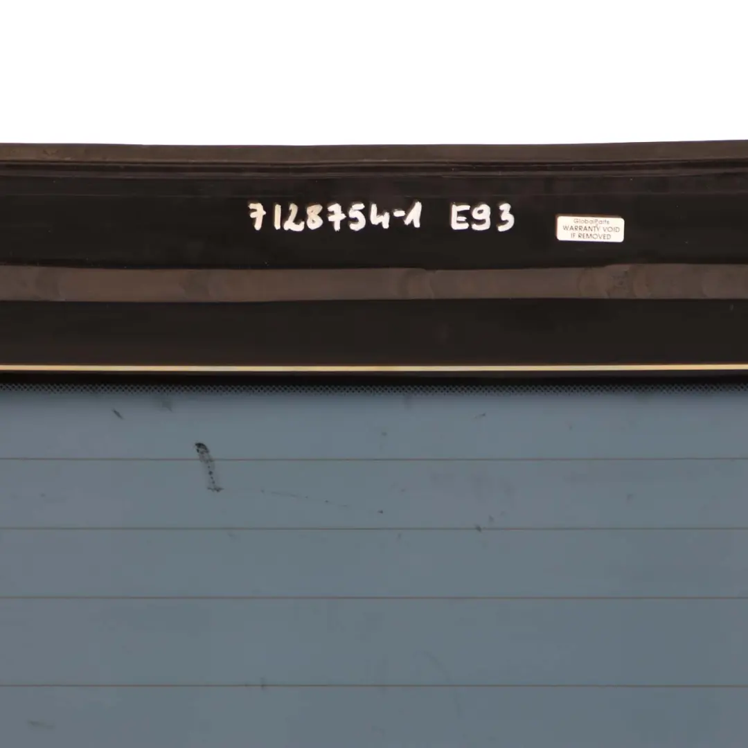 BMW E93 F33 Cabrio Folding Top Hardtop Heated Rear Window Glass Glazing AS2 - SKU 7128754-1 - Part number 7128754