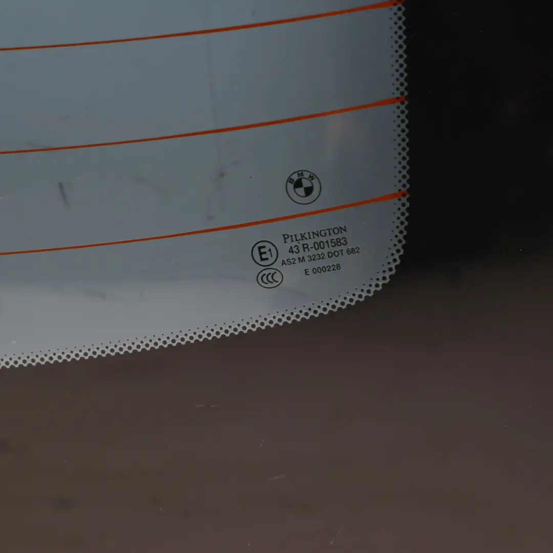 Folding Top Hardtop Heated Rear Window Glass Glazing AS2 to BMW E93 F33 Cabrio with Part number 7128754 BMW E93 F33 Cabrio Folding Top Hardtop Heated Rear Window Glass Glazing AS2 - SKU 7128754-1 - Part number 7128754