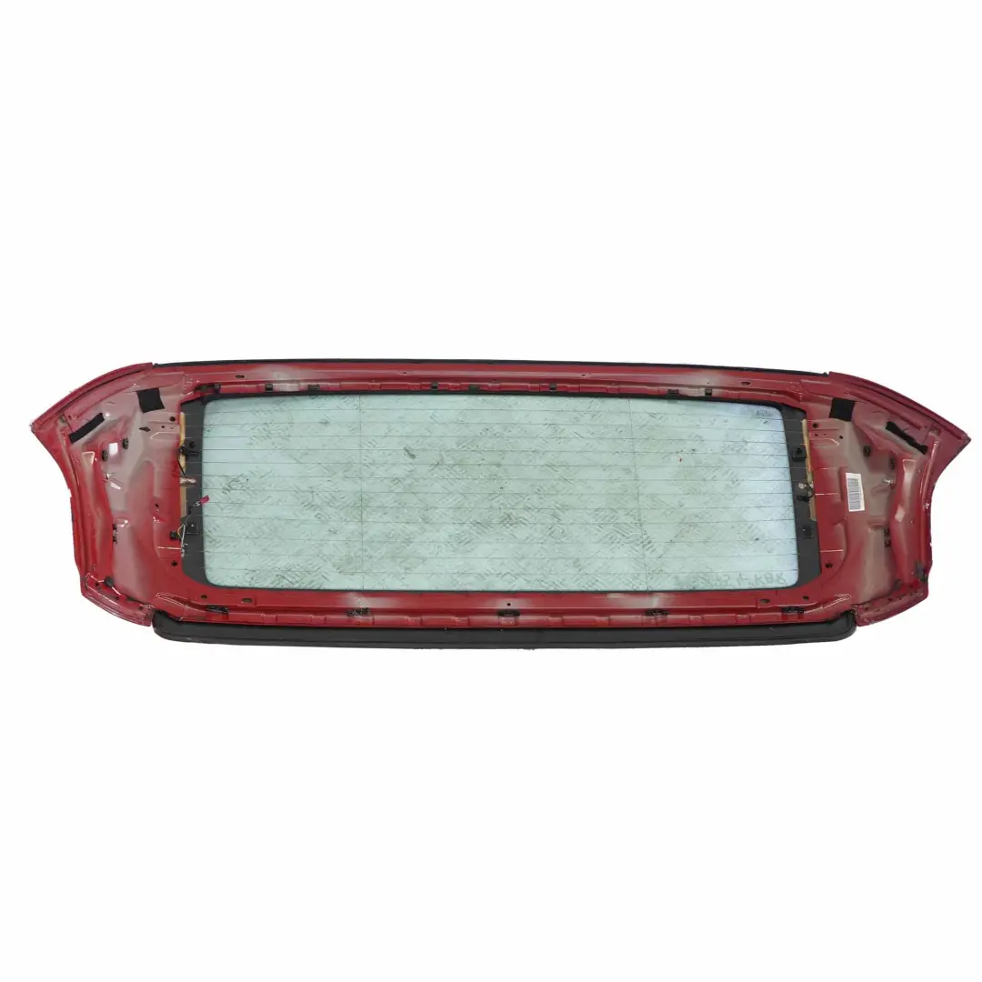 Window BMW E93 F33 Folding Top Hardtop Roof Shell Karmesinrot Red - A61 to Rear with Part number 7128754 Rear Window BMW E93 F33 Folding Top Hardtop Roof Shell Karmesinrot Red - A61 - SKU 7128754-KAR - Part number 7128754