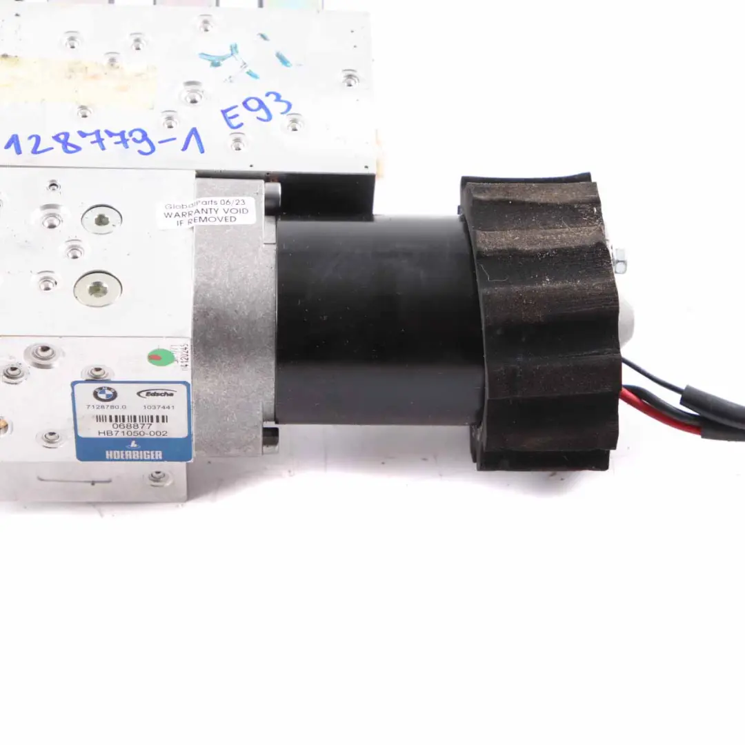 BMW E93 Convertible Unidad Hidráulica Techo Motor Bomba Plegable Top - SKU 7128779-1 - Número de pieza 7128780