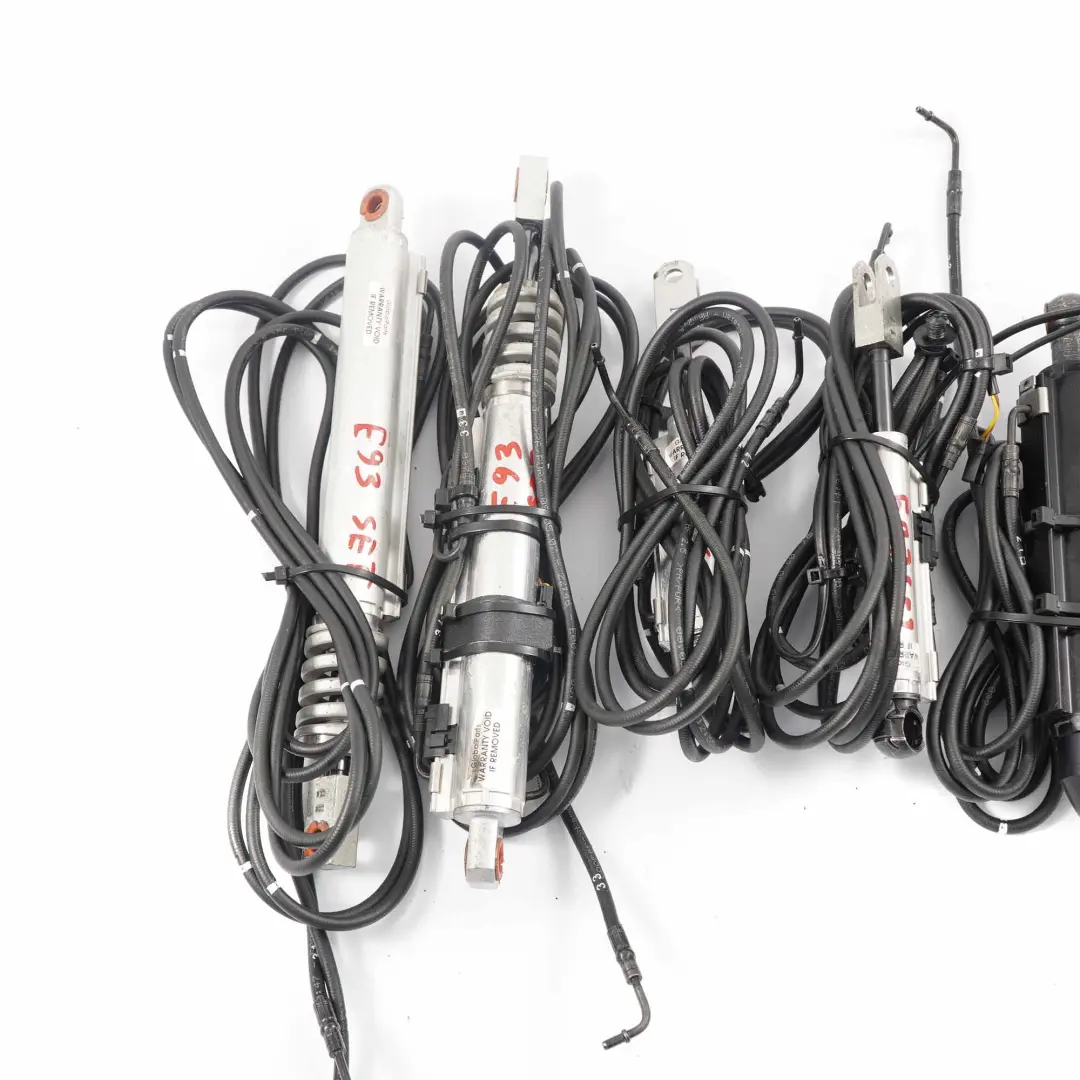 tetto rigido superiore pieghevole meccanismo cinematico cilindro set per BMW E93 con numero di parte 7128782 BMW E93 tetto rigido superiore pieghevole meccanismo cinematico cilindro set - SKU 7128782-1 - Numero di parte 7128782