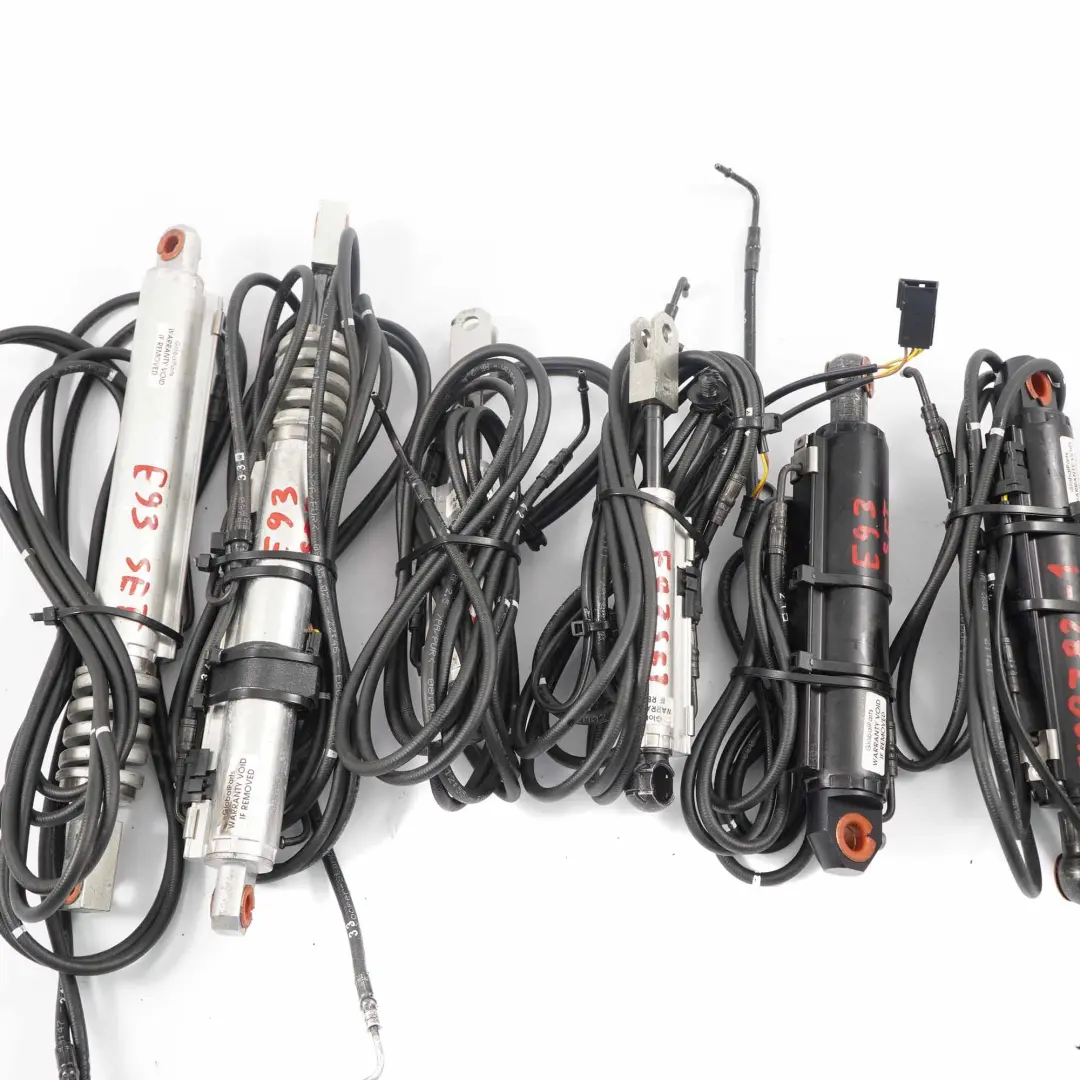 tetto rigido superiore pieghevole meccanismo cinematico cilindro set per BMW E93 con numero di parte 7128782 BMW E93 tetto rigido superiore pieghevole meccanismo cinematico cilindro set - SKU 7128782-1 - Numero di parte 7128782