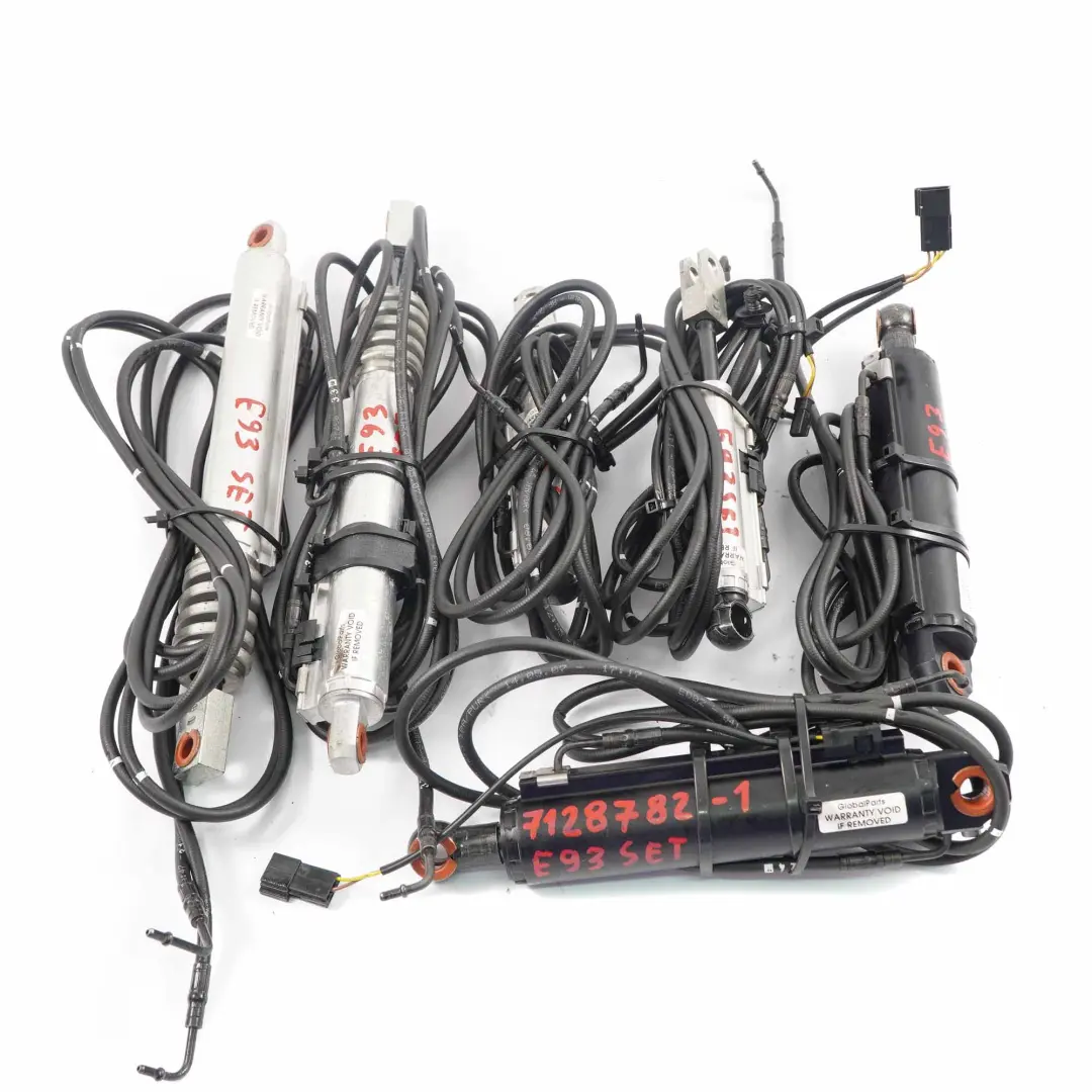 Techo Duro Plegable Mecanismo Cinematico Cilindro Hidraulico Set para BMW E93 con número de pieza 7128782 BMW E93 Techo Duro Plegable Mecanismo Cinematico Cilindro Hidraulico Set - SKU 7128782-1 - Número de pieza 7128782