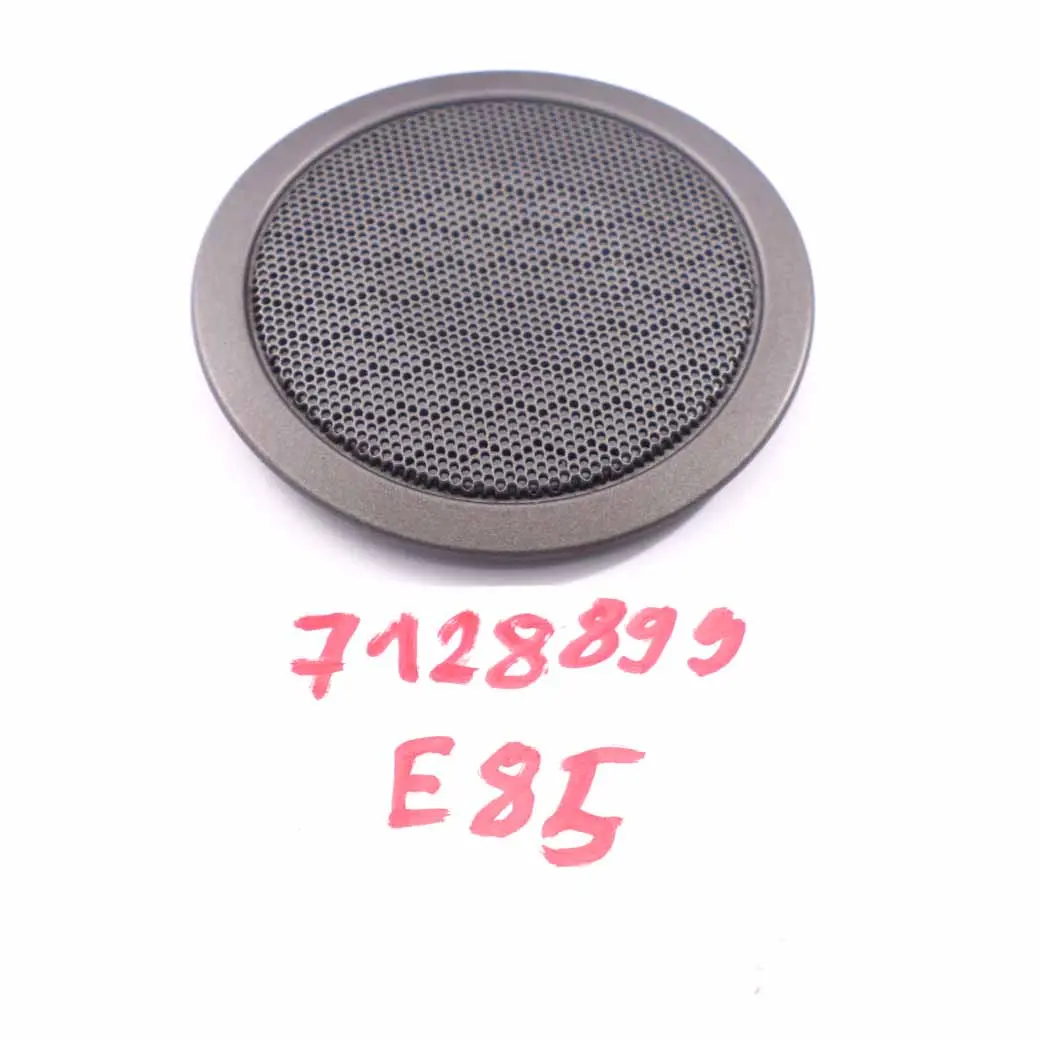 BMW Z4 E85 Lautsprecherabdeckung Front Tür Links Rechts Grau Silber - SKU 7128899 - Teilenummer 7128899