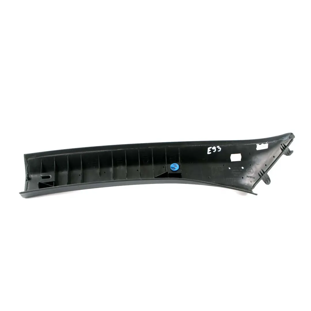 BMW E93 Tapa Columna A Derecha Carbono Negro - SKU 7129312 - Número de pieza 7129312