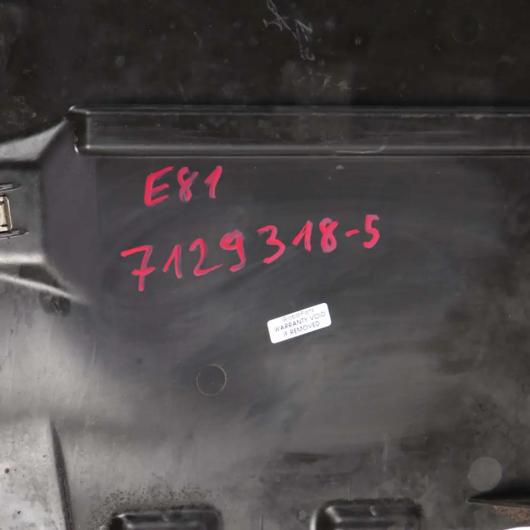 BMW E87 Osłona płyta pod silnik silnika benzyna - SKU 7129318-4 - Numer Części 7129318