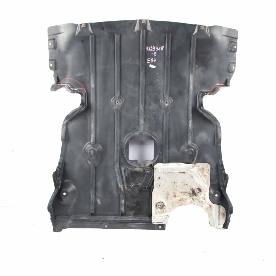 BMW E81 E87 Petrol Engine Underbonnet Tray Shield Protection Screen - SKU 7129318-5 - Part number 7129318