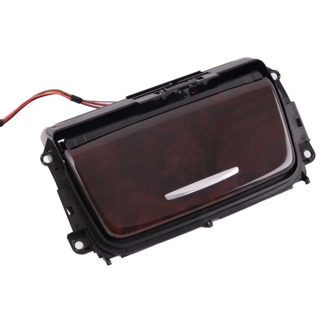 BMW E90 E91 Centre Console Ashtray Ash Cover Wood Burr Walnut - SKU 7129549-6 - Part number 7129549