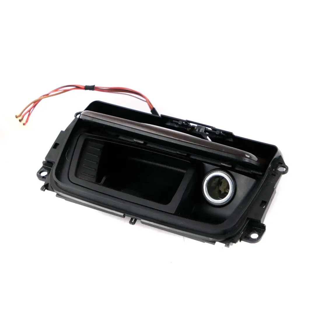 BMW E90 E91 Console Centrale Cendrier Cache Cendre Bois Ronce Noyer - SKU 7129549-6 - Numéro de pièce 7129549