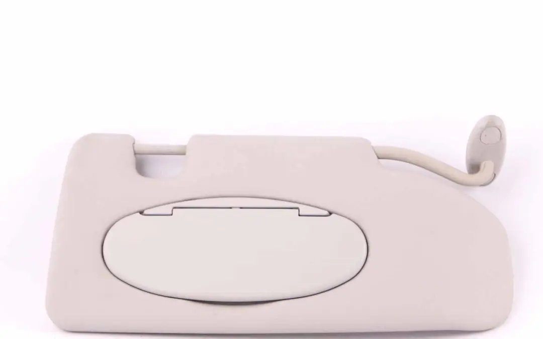 Sun Visor Mini Cooper One R50 R53 Mirror Right O/S Horizon Grey to with Part number 7129566 Sun Visor Mini Cooper One R50 R53 Mirror Right O/S Horizon Grey - SKU 7129566-1 - Part number 7129566