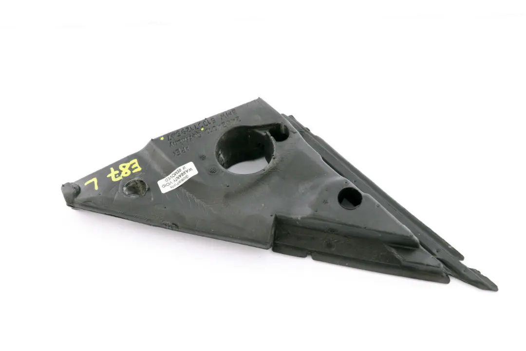 Seal Outer Wing Mirror Left N/S Seal Triangle to BMW E87 with Part number 7129647 BMW E87 Seal Outer Wing Mirror Left N/S Seal Triangle - SKU 7129647 - Part number 7129647