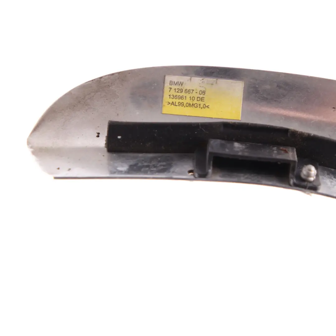 BMW E91 Touring Side Frame Rear Left N/S Moulding Trim Strip Silver - SKU 7129665-1 - Part number 7129665