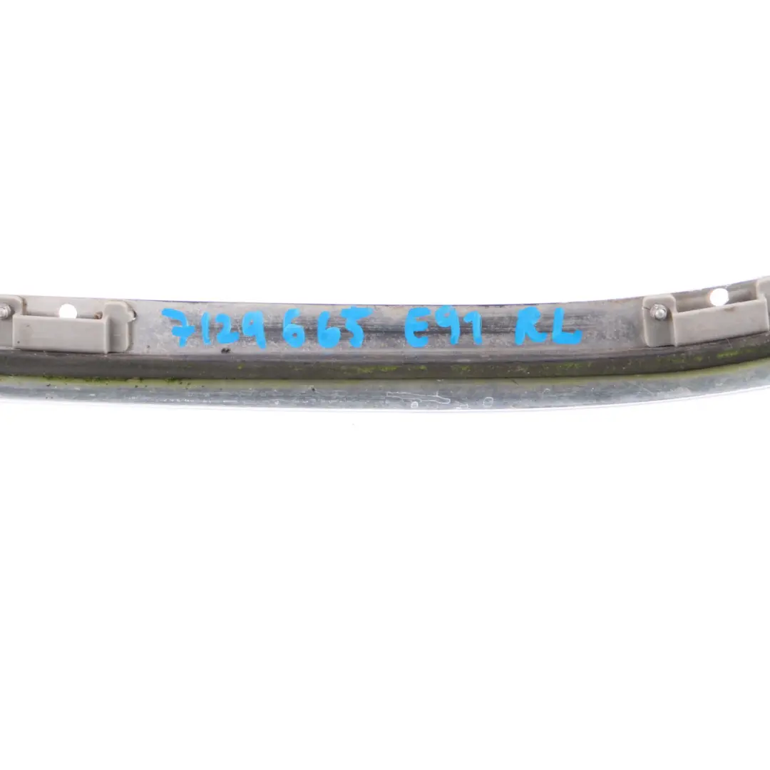 Side Frame Rear Left N/S Moulding Trim Strip Silver to BMW E91 Touring with Part number 7129665 BMW E91 Touring Side Frame Rear Left N/S Moulding Trim Strip Silver - SKU 7129665-1 - Part number 7129665