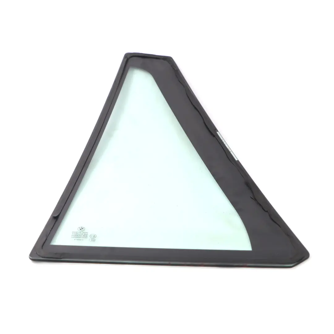 Ventana Lateral Fija Vidrio Verde Puerta Trasera Derecha AS2 para BMW E70 con número de pieza 7129728 BMW E70 Ventana Lateral Fija Vidrio Verde Puerta Trasera Derecha AS2 - SKU 7129728-1 - Número de pieza 7129728