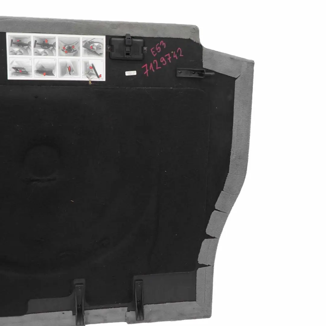 BMW X5 E53 Tapis De Sol Pour Coffre À Bagages Gris - SKU 7129742 - Numéro de pièce 7129742