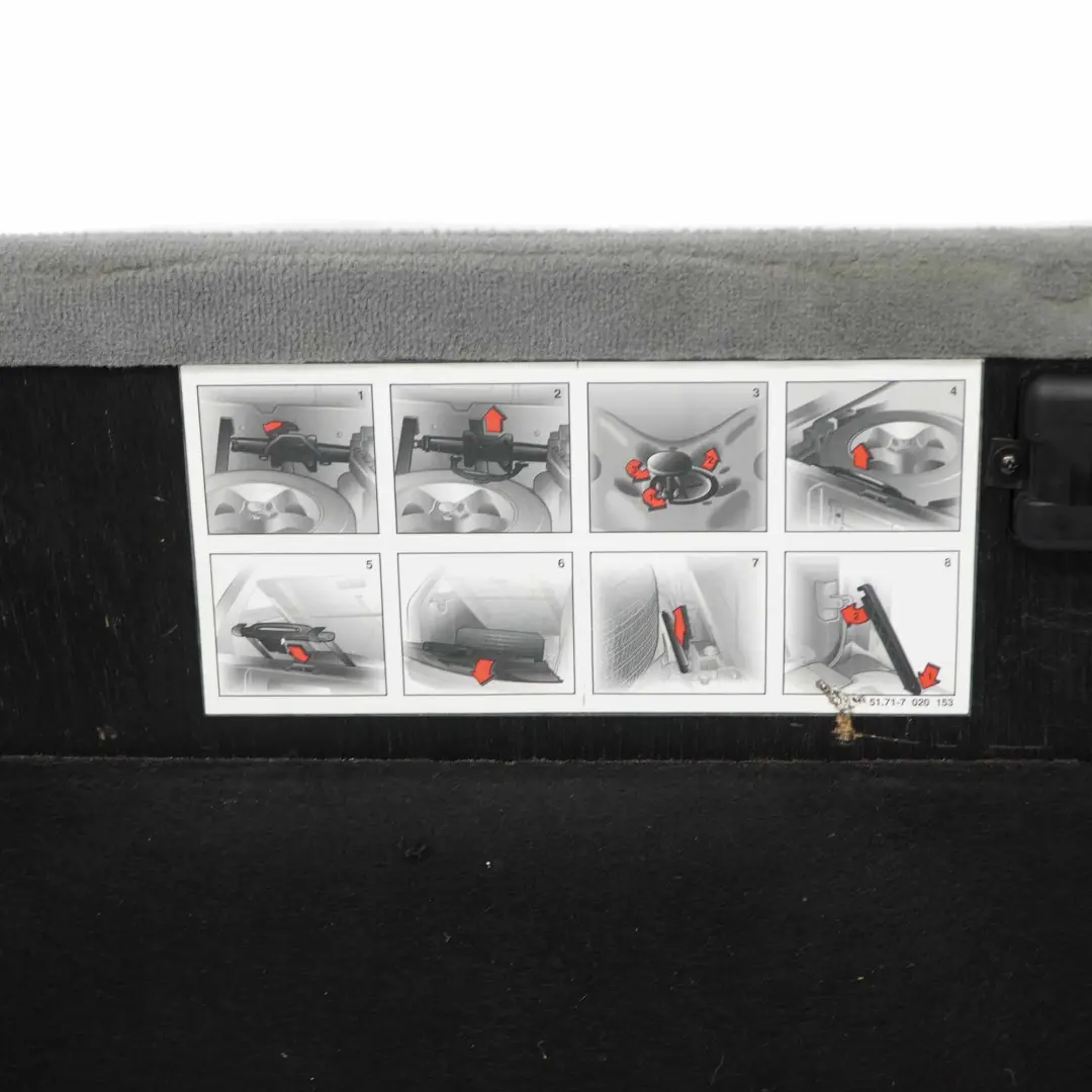 Gepäck Raum Einlegeboden Verkleidung Grau Grey für BMW X5 E53 mit Teilenummer 7129742 BMW X5 E53 Gepäck Raum Einlegeboden Verkleidung Grau Grey - SKU 7129742 - Teilenummer 7129742