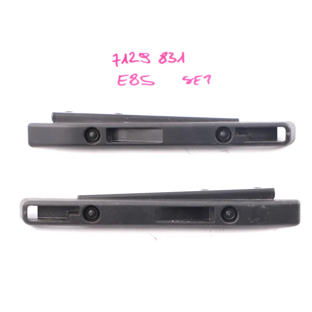 Deflector Protection Mount Bracket Set to BMW Z4 E85 Roadster Cabrio Wind with Part number 7129831 BMW Z4 E85 Roadster Cabrio Wind Deflector Protection Mount Bracket Set - SKU 7129831 - Part number 7129831