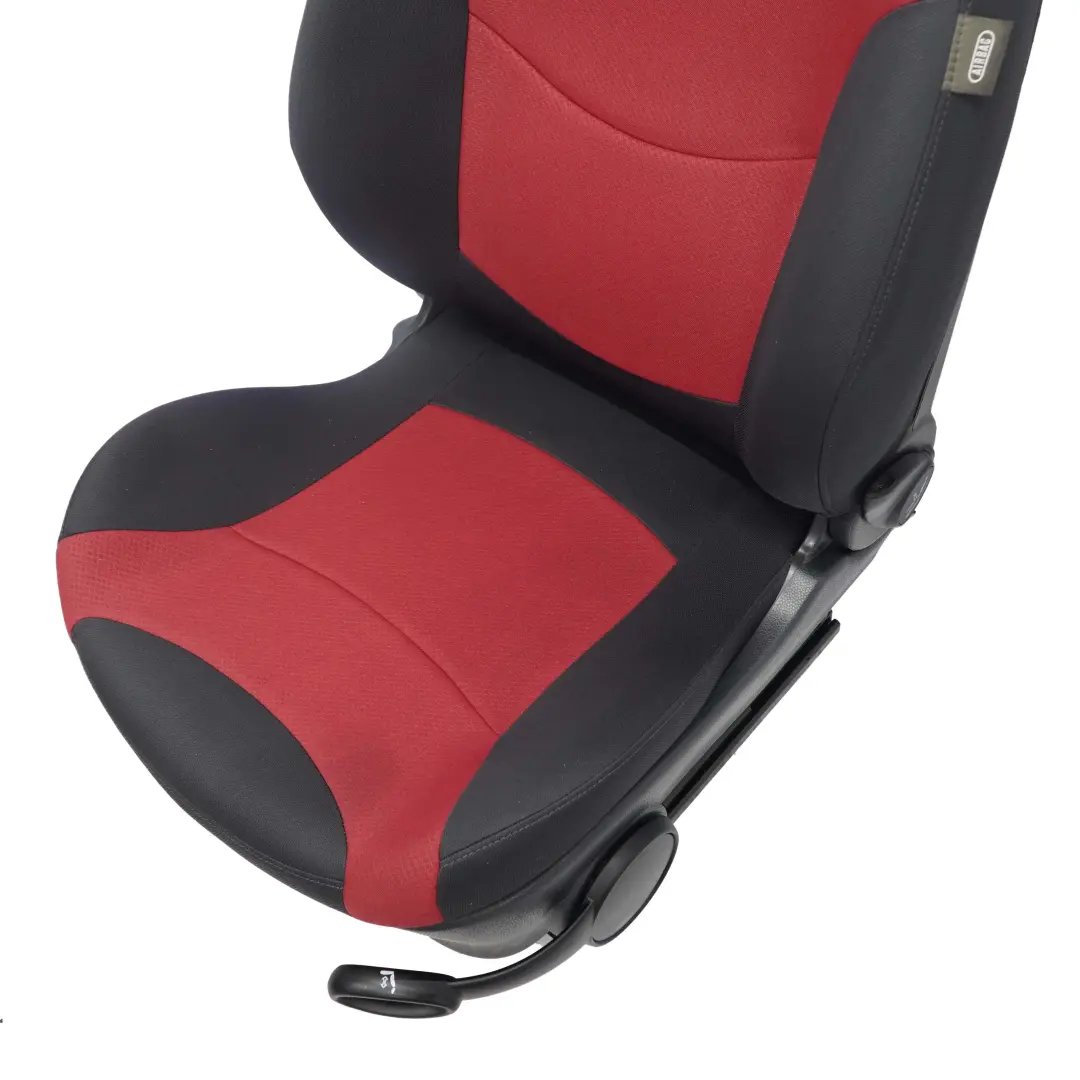 Fotel Sport Lewy Przód Czerwony do Mini R50 R52 o numerze 7130073 Mini R50 R52 Fotel Sport Lewy Przód Czerwony - SKU 7130073 - Numer Części 7130073