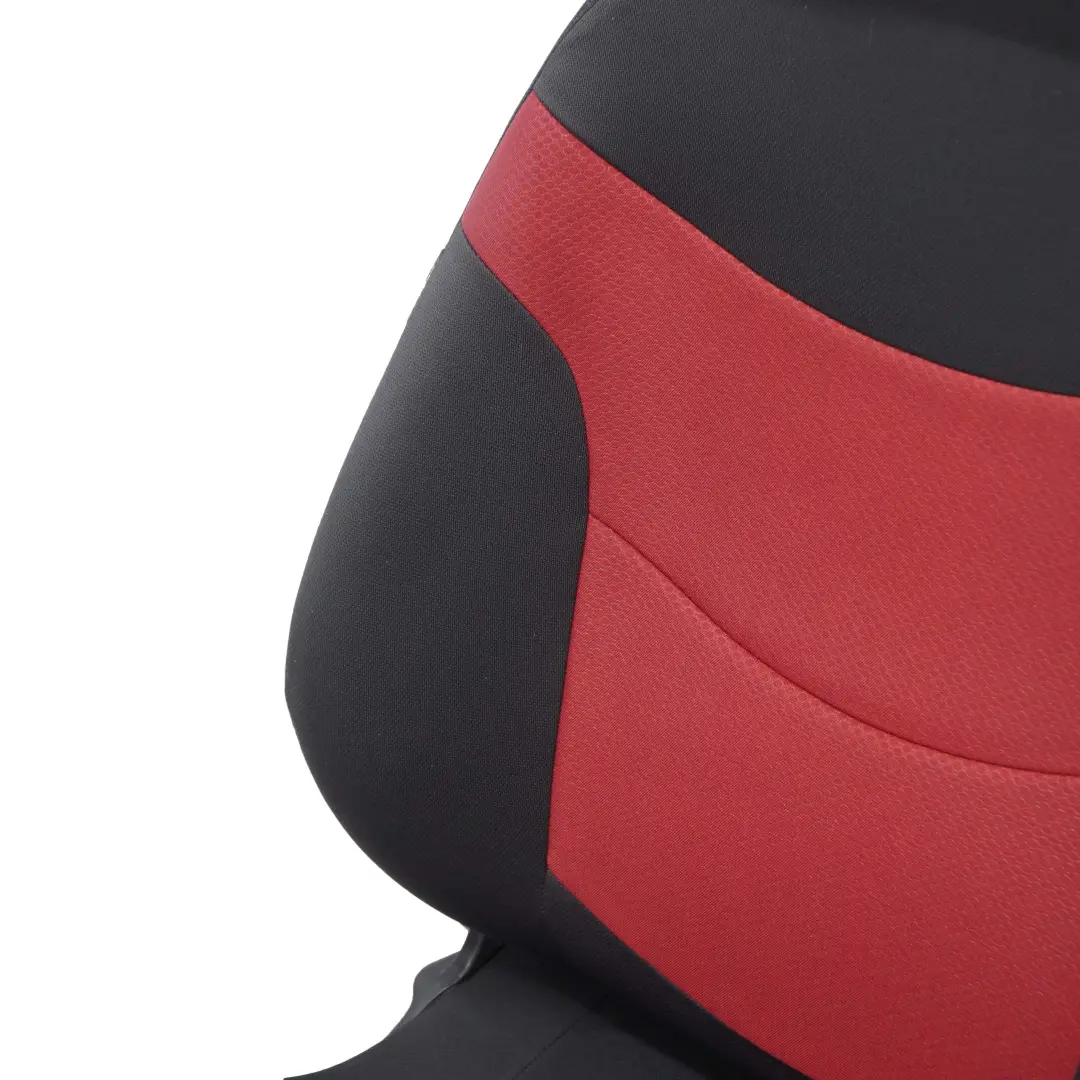 Mini R50 R52 Cabriolet Siège Sport Avant Gauche Tissu Molette Tartan Rouge - SKU 7130073 - Numéro de pièce 7130073