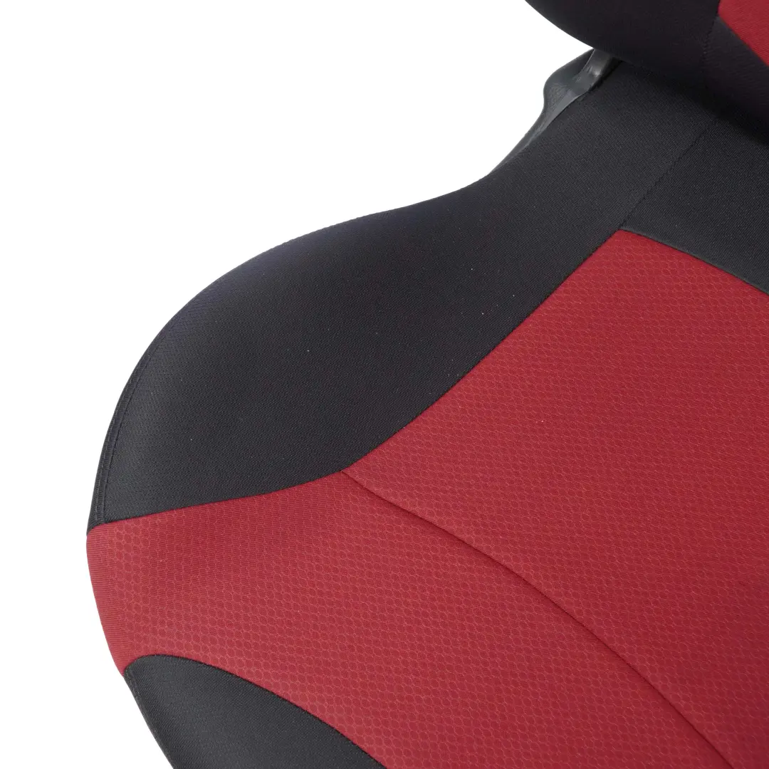 Mini R50 R52 Cabriolet Siège Sport Avant Gauche Tissu Molette Tartan Rouge - SKU 7130073 - Numéro de pièce 7130073