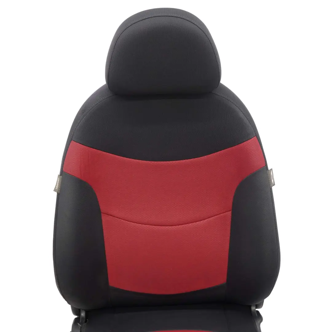 Mini R50 R52 Cabrio Delantero Derecho Sport Asiento Tela Molette Tartan Rojo - SKU 7130074 - Número de pieza 7130074