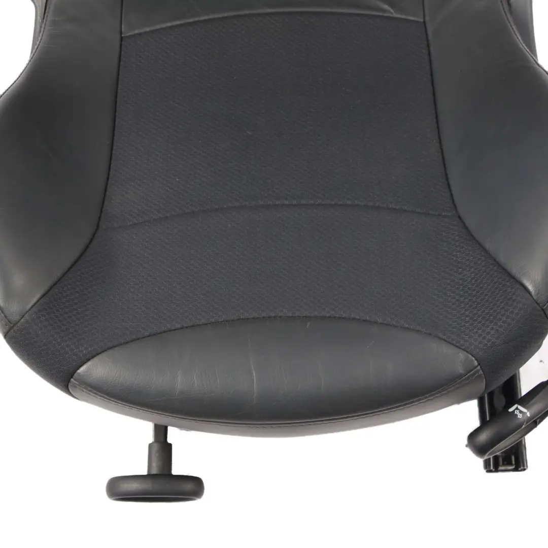 Mini Cooper One R52 Cabrio Front Left N/S Cloth / Leather Seat Panther Black - SKU 7130083 - Part number 7130083