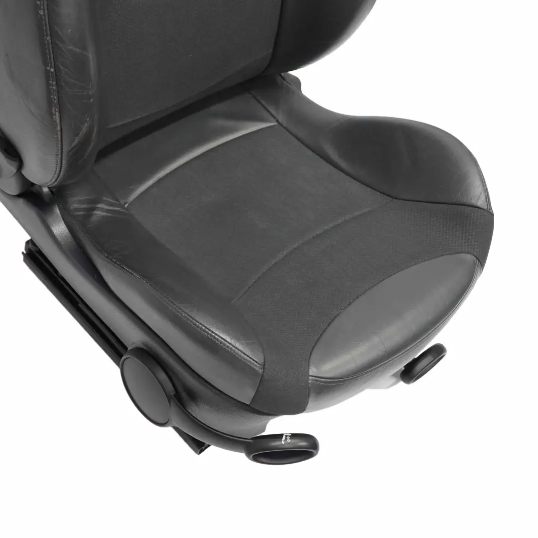 Mini R52 Cabrio Fotel Prawy Przód Skóra Czarny - SKU 7130084-2 - Numer Części 7130084