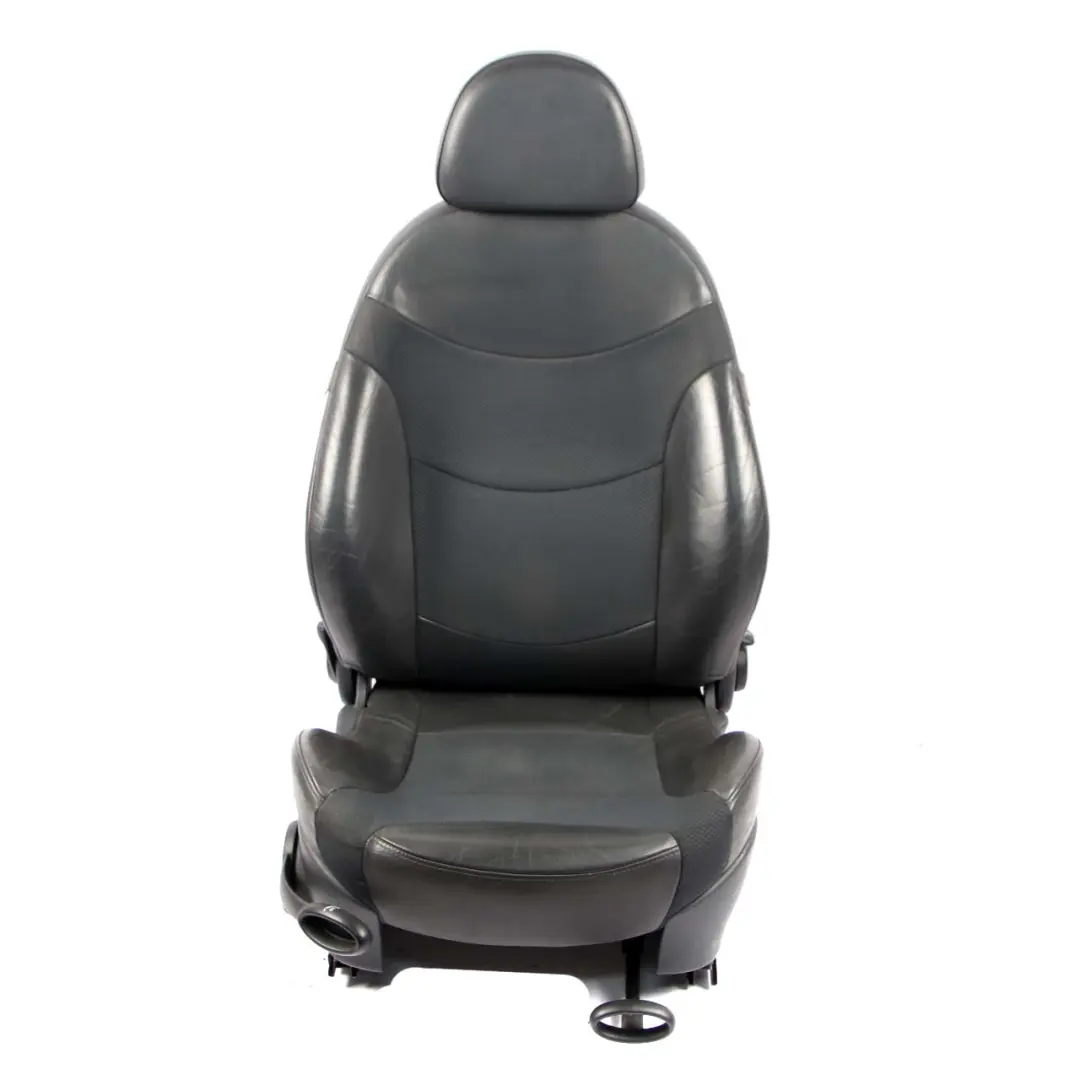 Mini Cooper One R50 R52 R53 Front Right O/S Cloth / Leather Seat Panther Black - SKU 7130084-3 - Part number 7130084