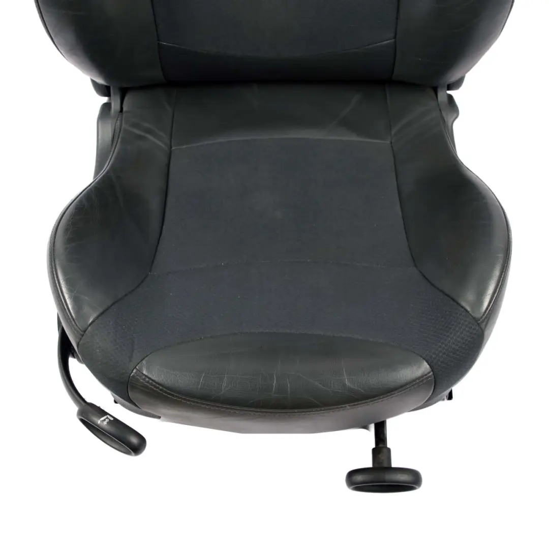Mini Cooper One R50 R52 R53 Front Right O/S Cloth / Leather Seat Panther Black - SKU 7130084-3 - Part number 7130084