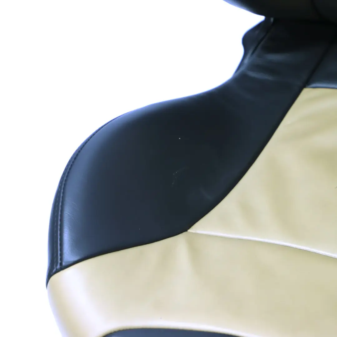  Sedile anteriore Mini Cooper R50 R53 Sport Sinistro Interno Pelle Cordoba Beige - SKU 7130093 - Numero di parte 7130093